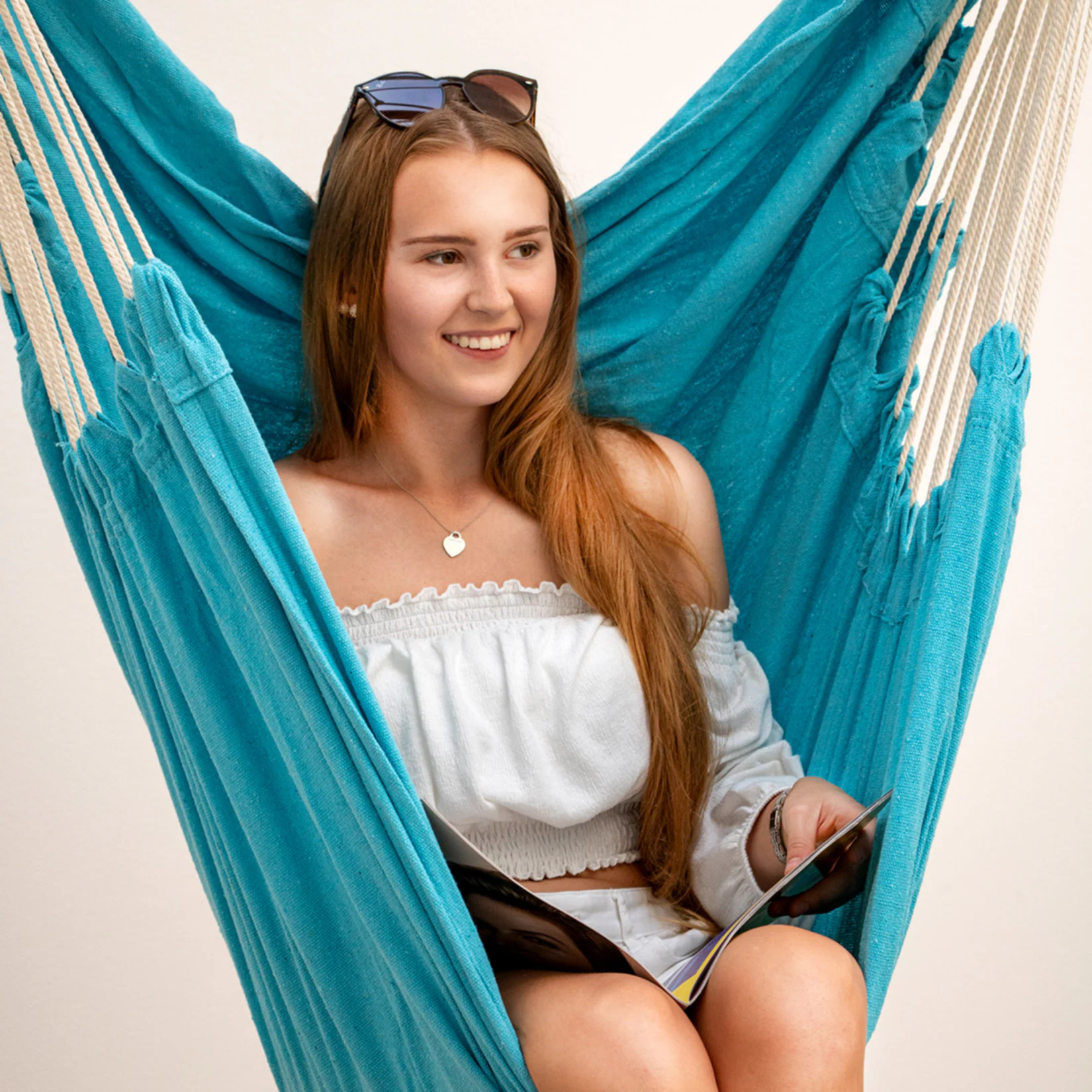 Extra sicher XXL Hängesessel - 185x130cm Hängestuhl
