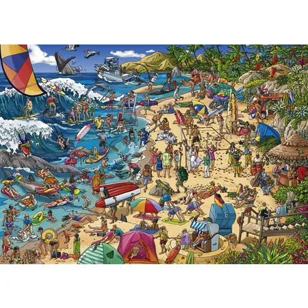 Heye Puzzle - Seashore, Tanck, 1000 Teile