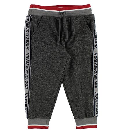 Dolce & Gabbana Bukser - Viskose/Uld/Akryl - Koksgr?