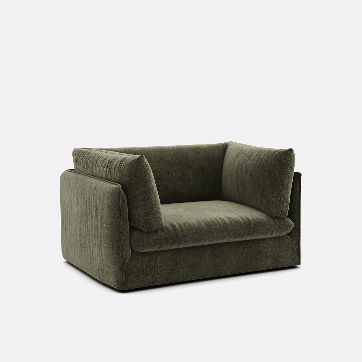 LA REDOUTE INTERIEURS<br>Poltrona XL em tecido misto Malo
