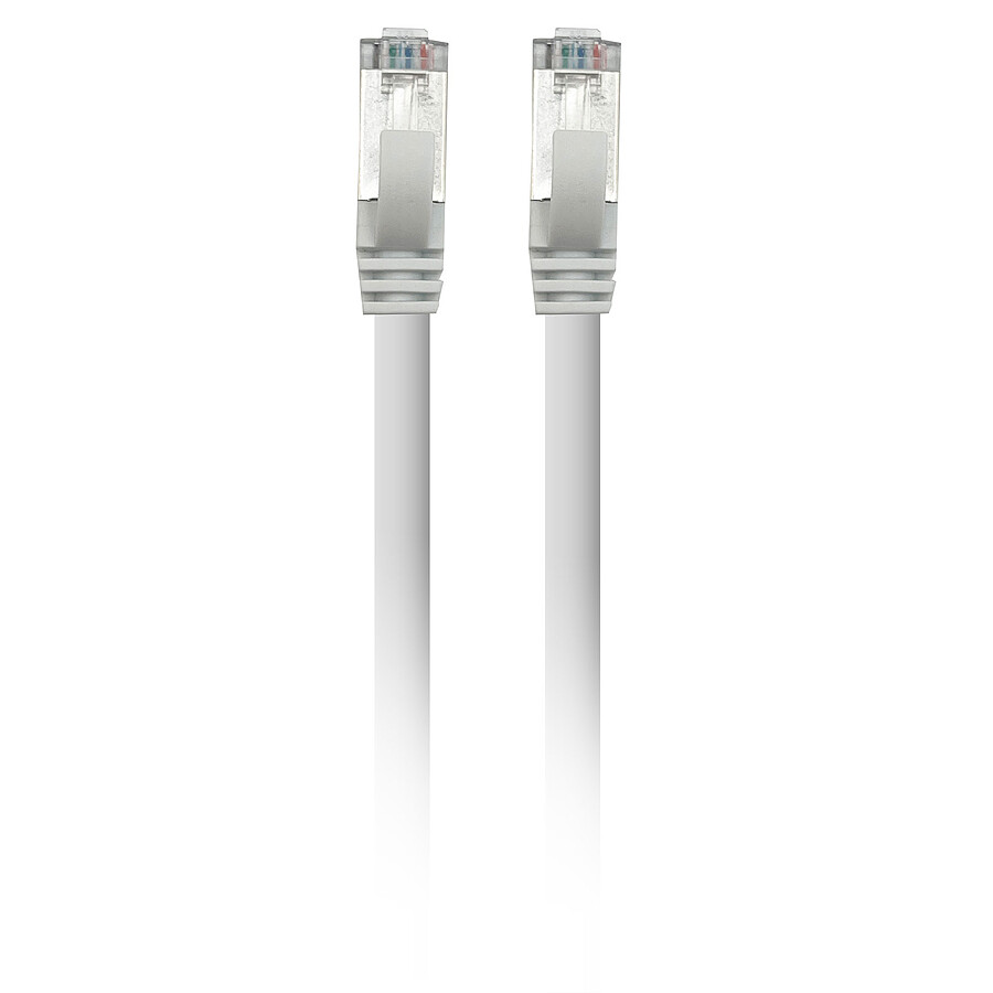 Textorm Câble RJ45 CAT 6 FTP (blanc) - 0.5 m