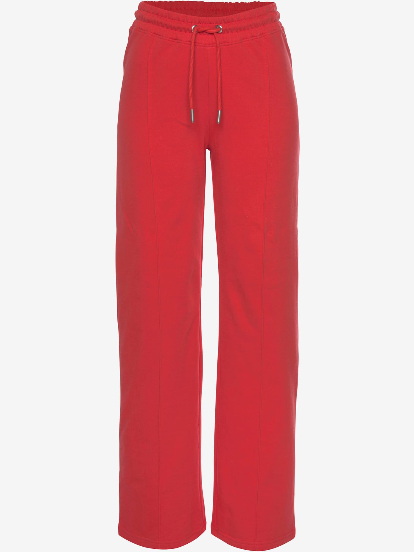 Pantalon détente large pantalon molletonné avec nervures sur l'avant de la jambe