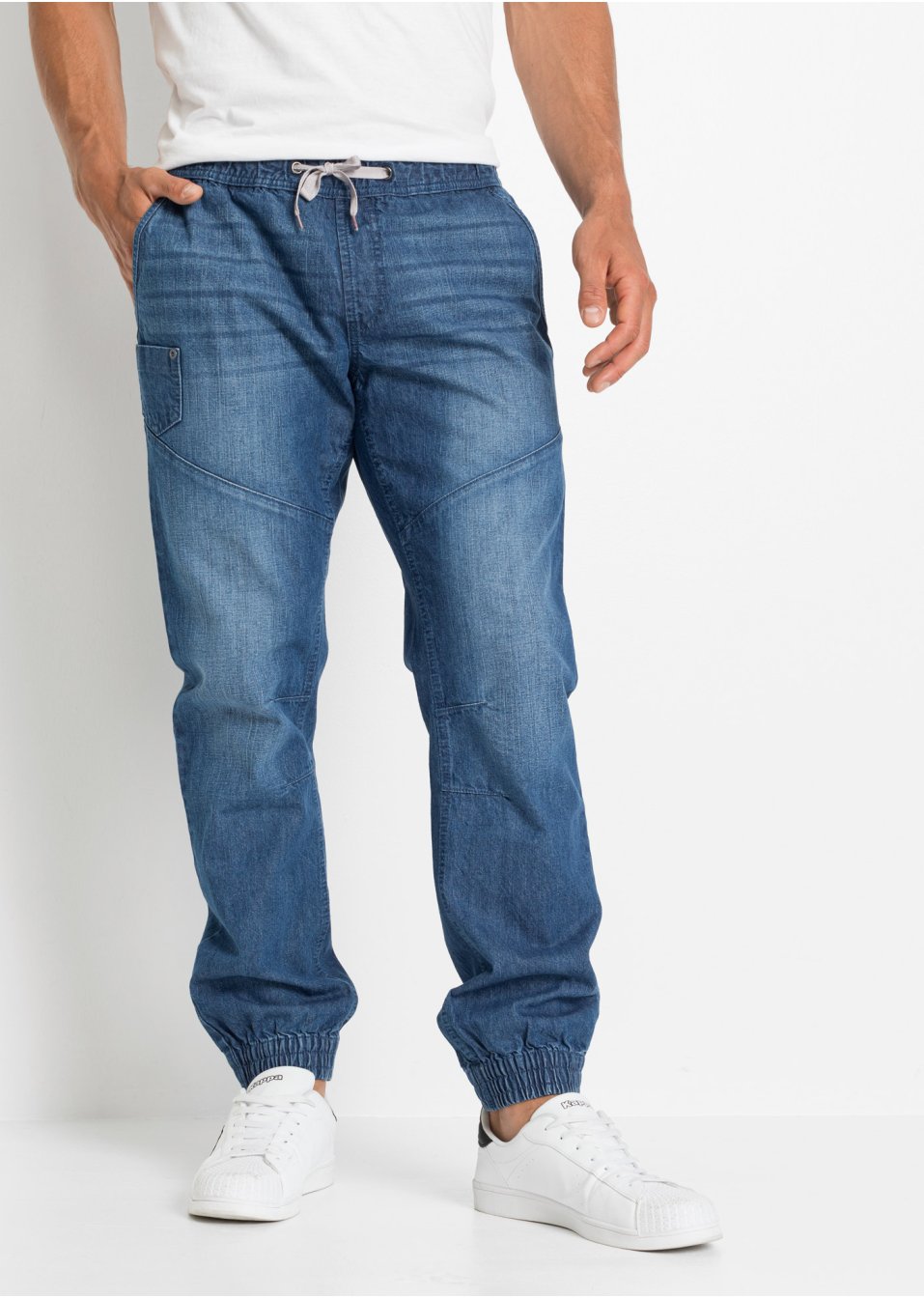 Lot de 2 jeans taille extensible Regular Fit, Straight