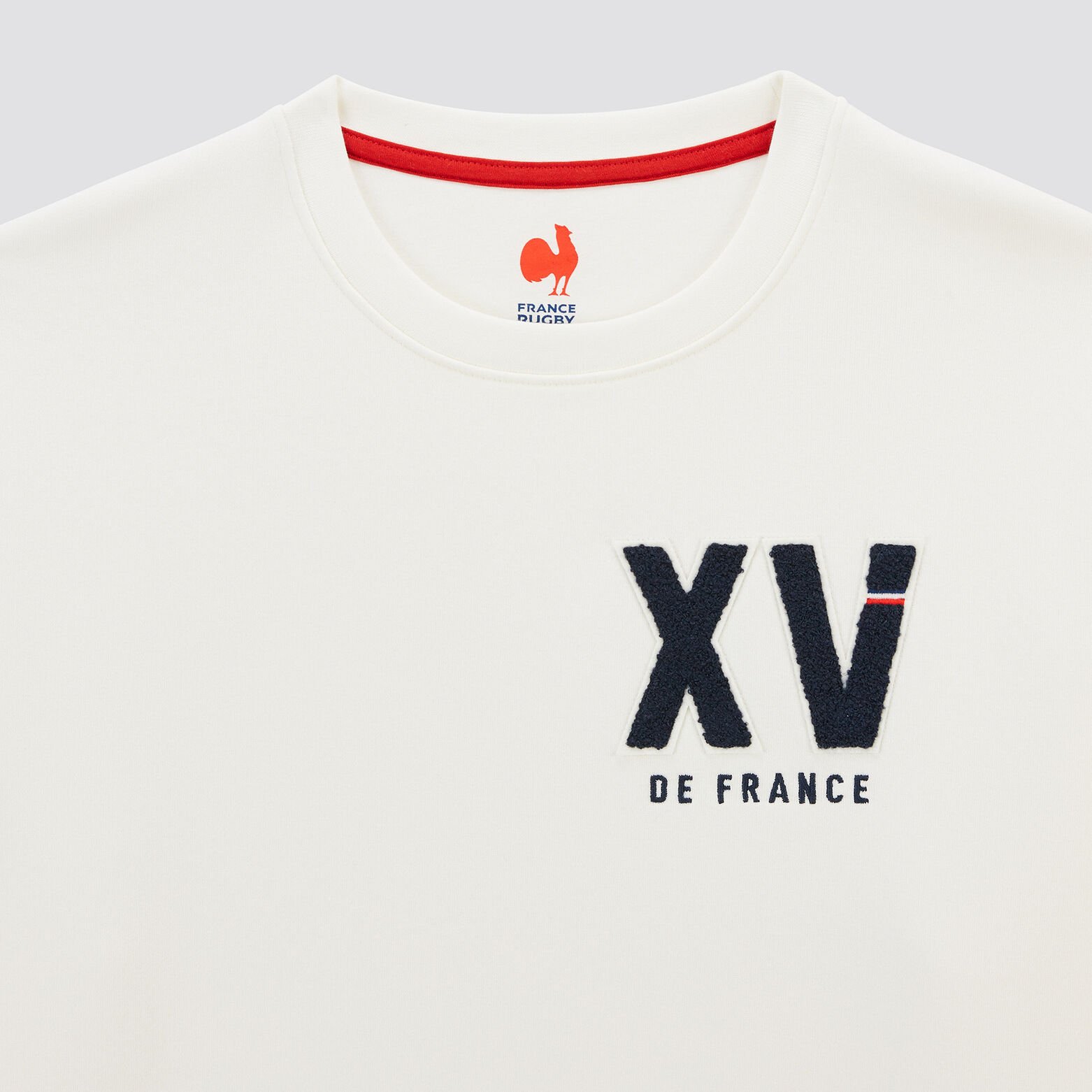 Sweat licence France rugby Blanc