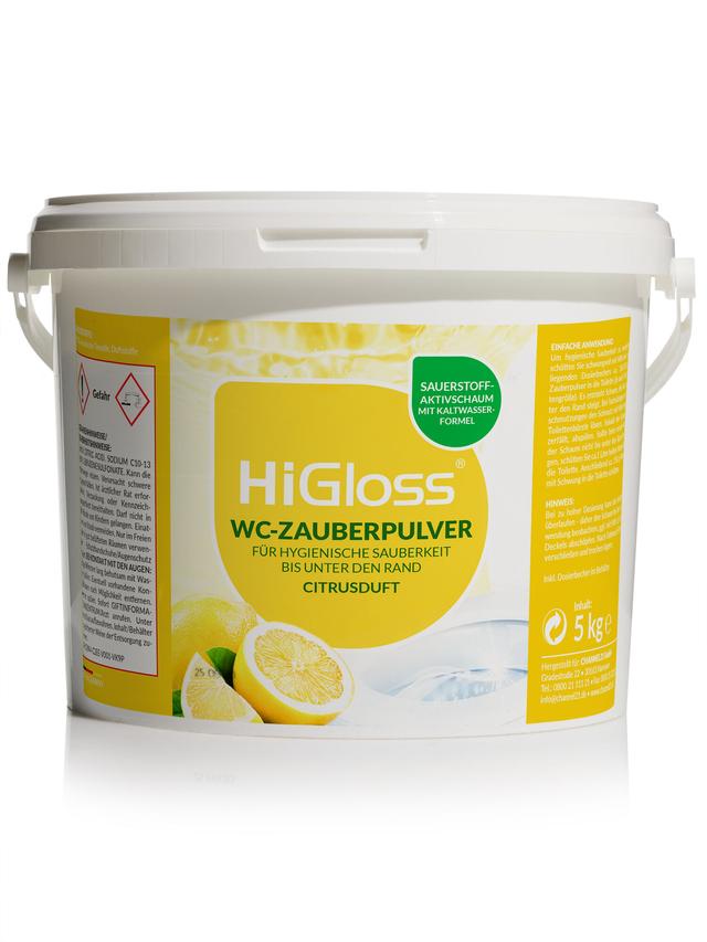 WC Zauber Pulver 5 kg mit Schmutzfinder