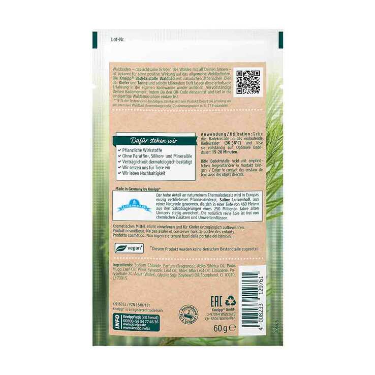 Kneipp Badekristalle Waldbad, 60 g