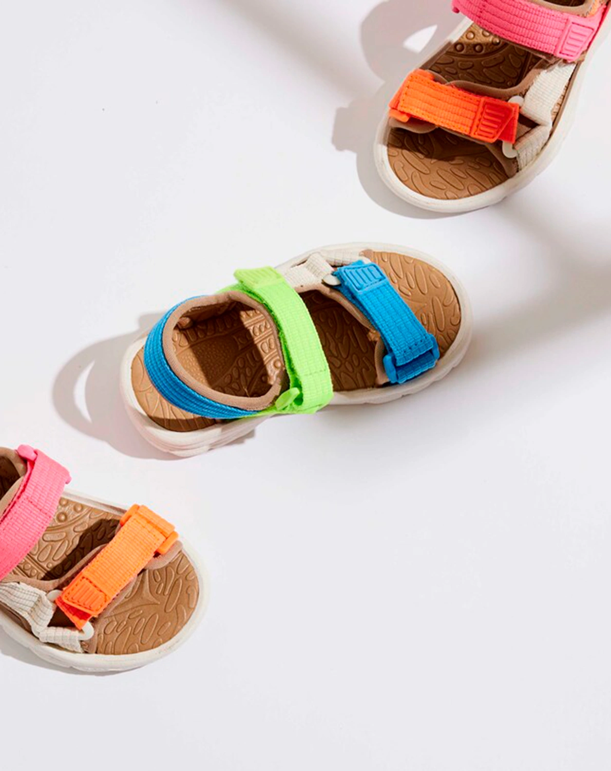 Klett-Sandalen NICO in bright blue/green