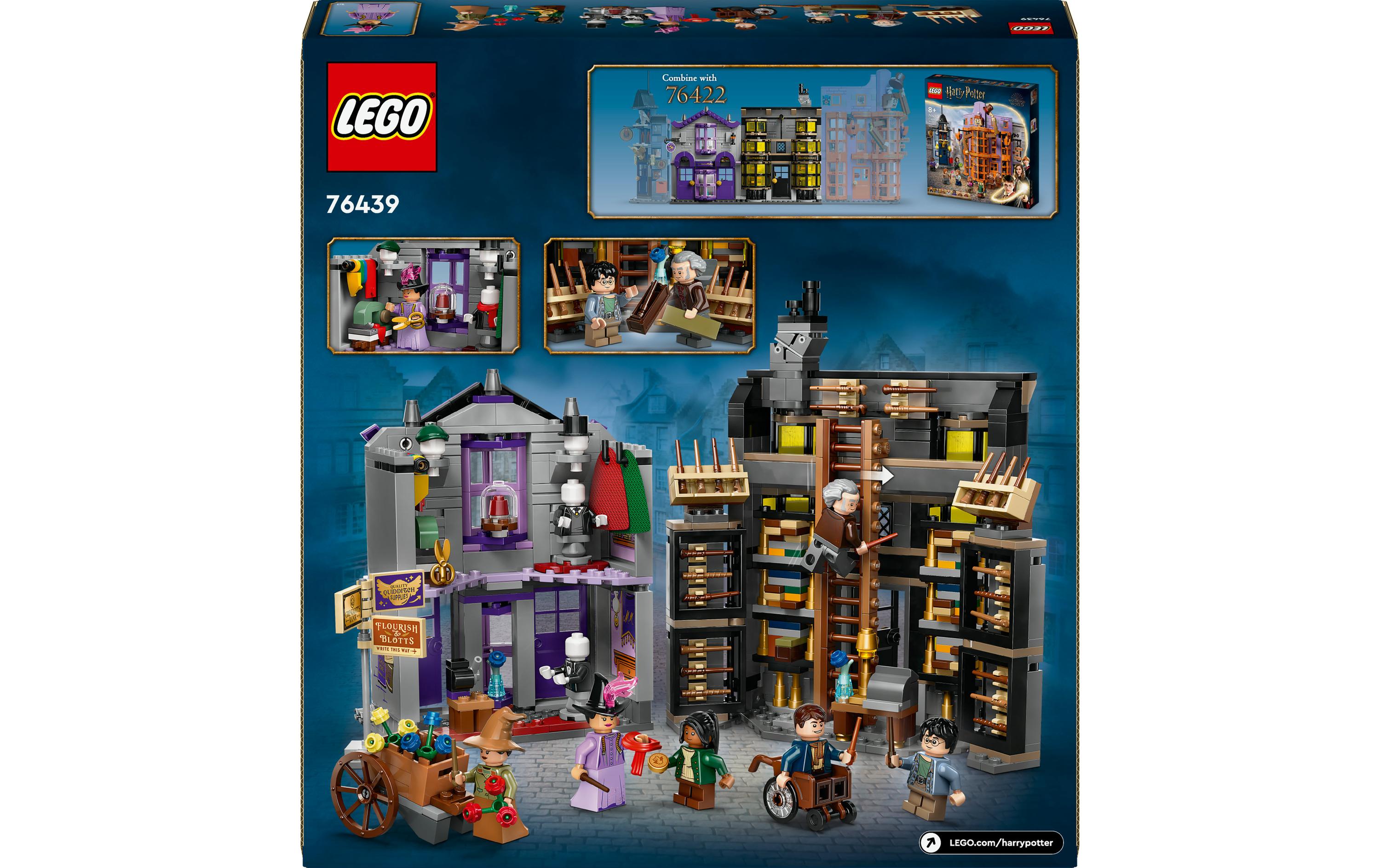 Harry Potter Ollivanders & Madam Malkins Anzüge 76439Magisches Bau- und Spielset von Wizarding World