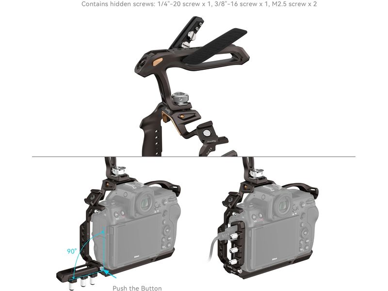 Smallrig Cage Nikon Z 8 Nacht-Adler Käfig-Set für Nikon Z 8