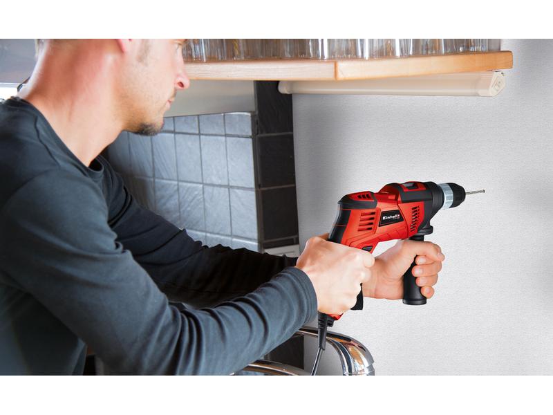 Einhell Schlagbohrmaschine TC-ID 550 E Kompakte Schlagbohrmaschine für Anfänger und versierte Handwerker
