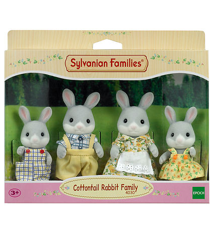 Sølvanian Families - Cotton Tail Rabbit Family - 4030