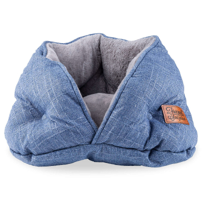 Freezack Katzenbett Donut Lena blau