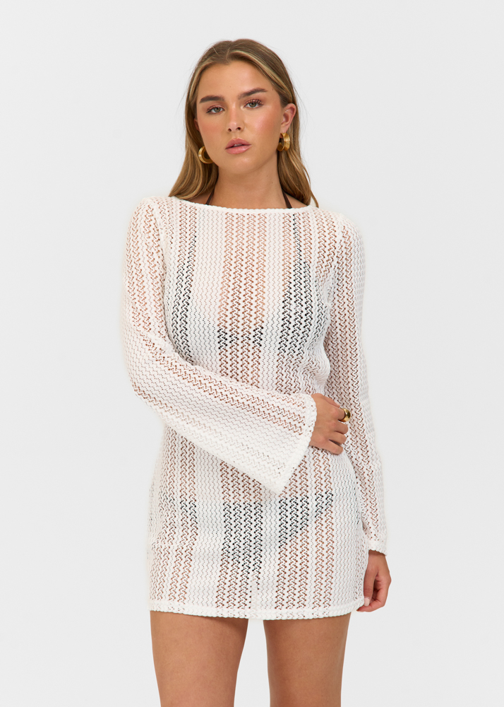 Sanne jurk wit
