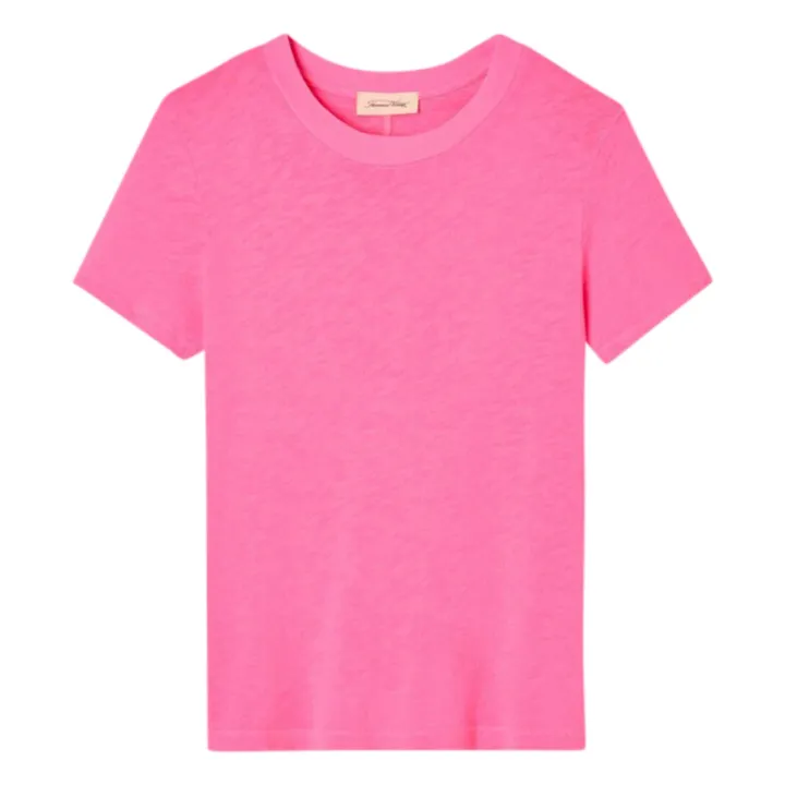 American Vintage T-shirt Sonoma | Rose fluo