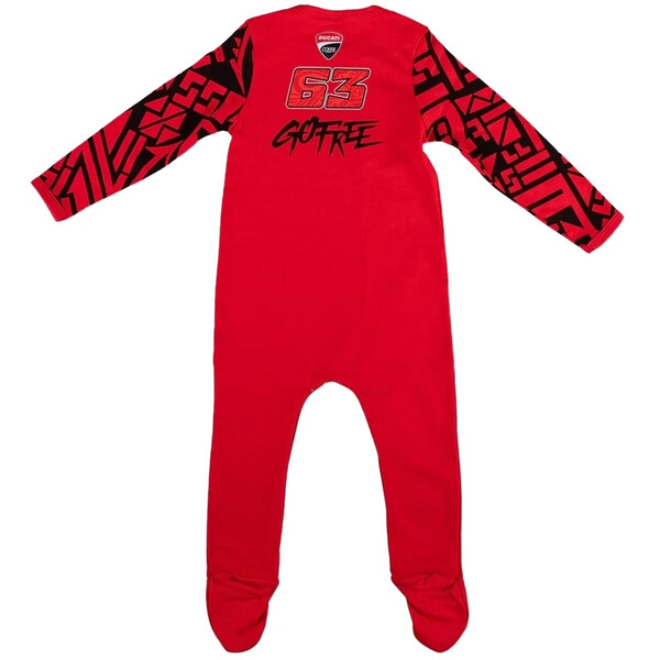 ducati - Pyjama bébé Bagnaia Red Rouge / Noir