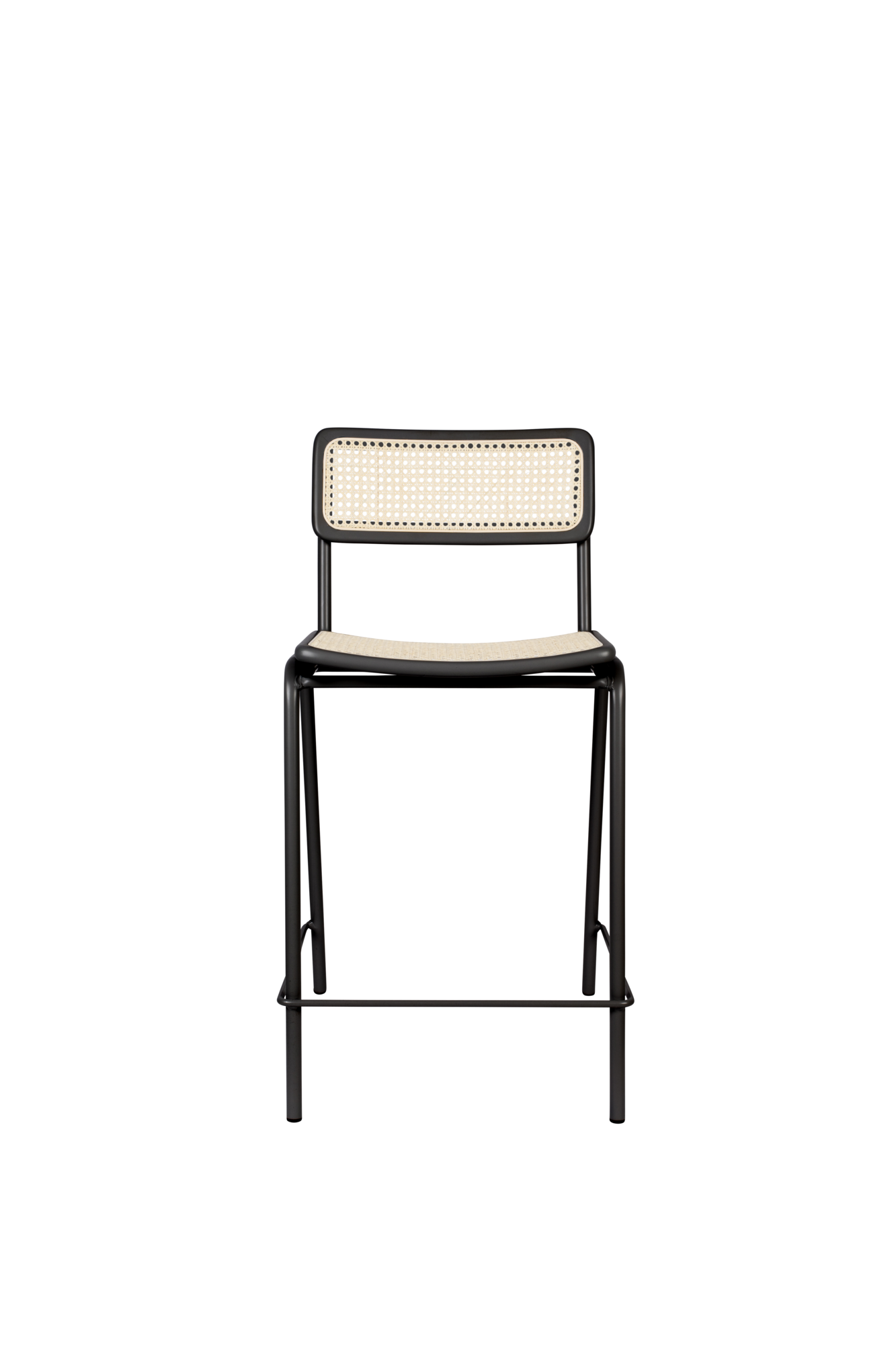 Zuiver Jort Barkruk 66,50 cm Zwart/Naturel