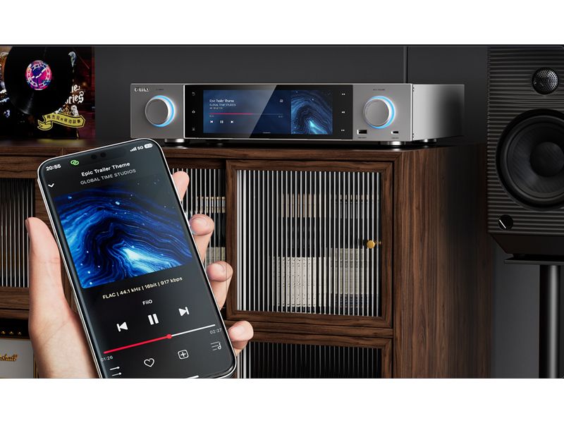 FiiO FiiO S15 Silber HiFi-Musik-Streamer Silber HiFi-Musik-Streamer