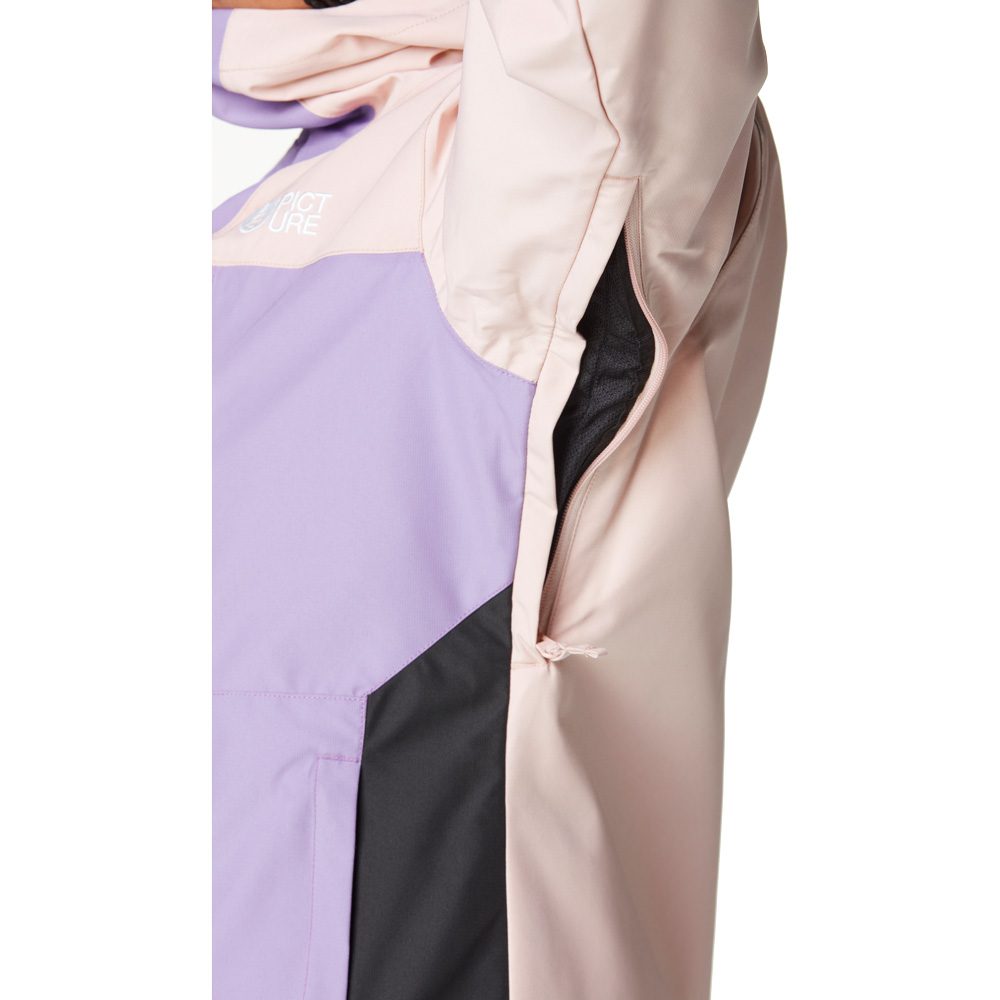 Picture Seakrest Skijacke Damen shadow grey