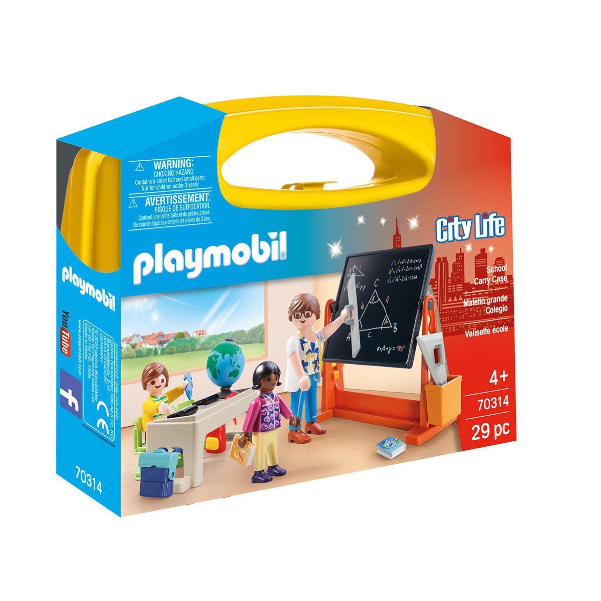 Valisette école Playmobil City Life 70314