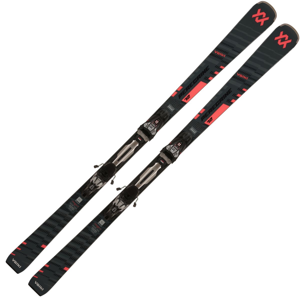 Völkl PEREGRINE 72 GREY RED + Marker RMOTION3 12 GW 2024/25 - 168 Marker Rmotion3 12 Gripwalk (DIN 4-12)