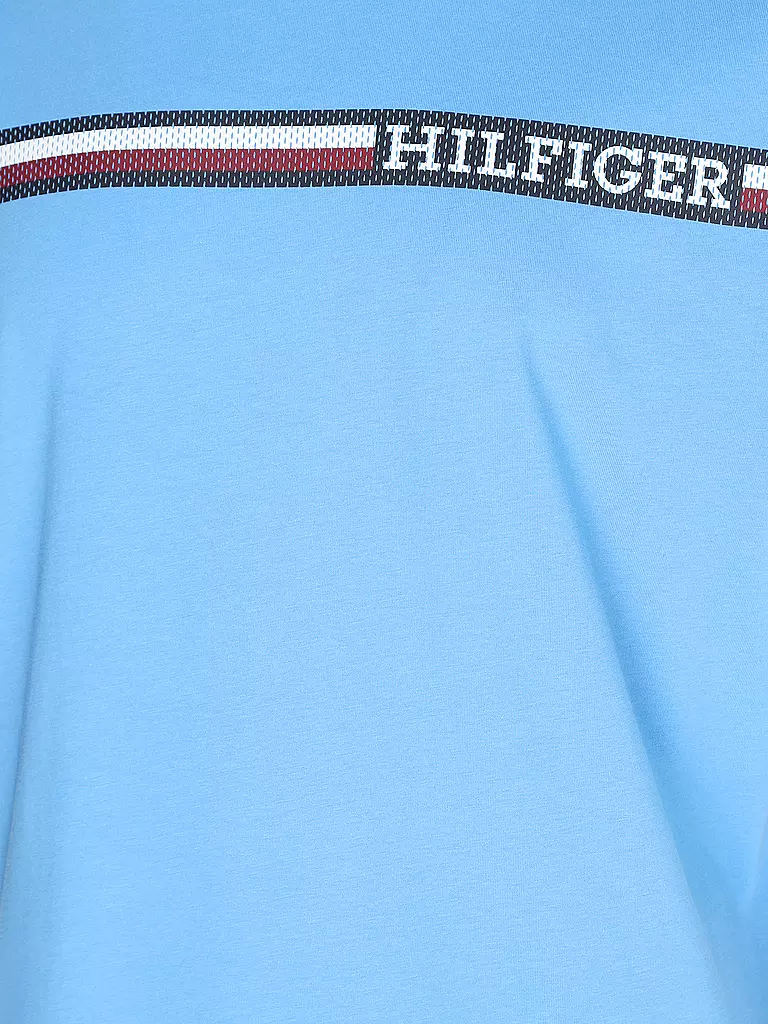 TOMMY HILFIGER T-Shirt hellblau