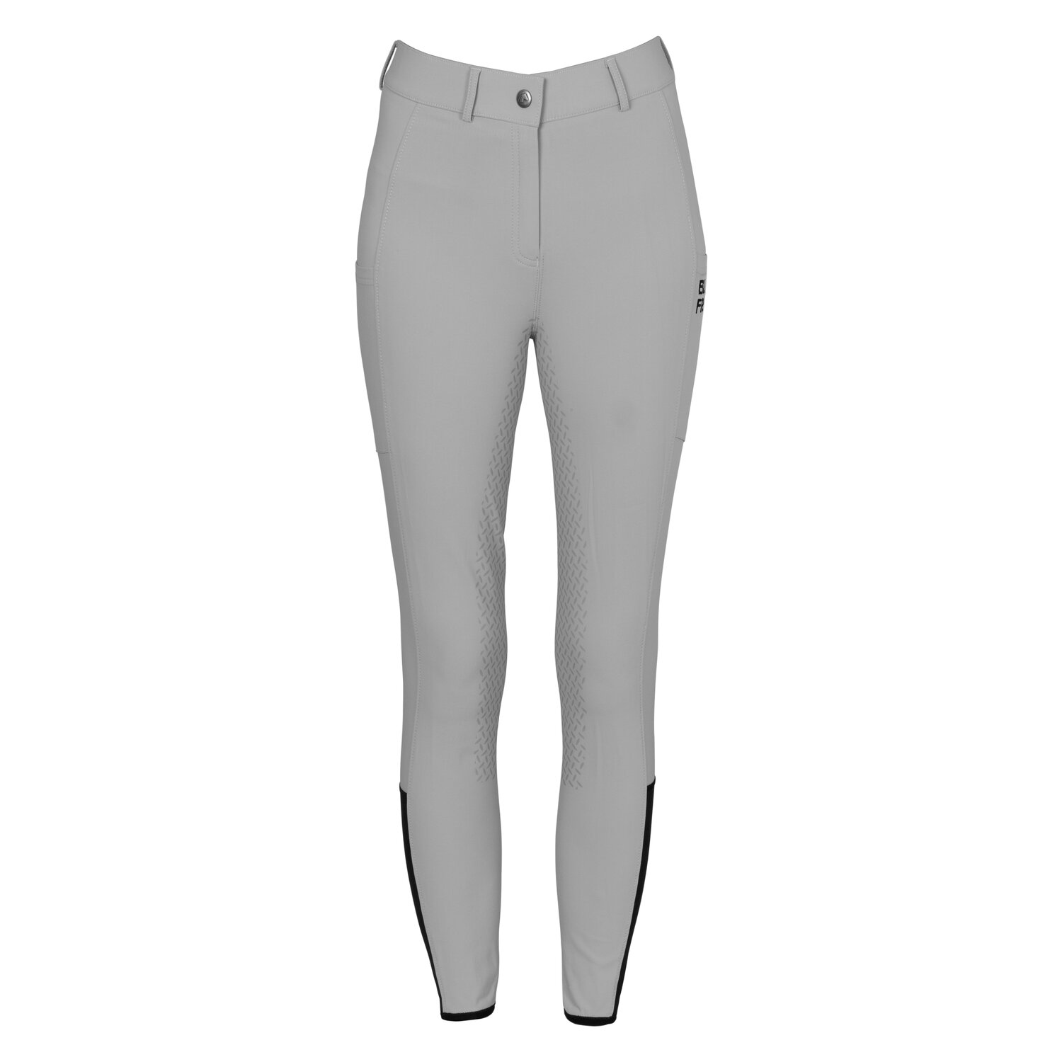 black forest Grip-Vollbesatz-Reithose  - steel grey