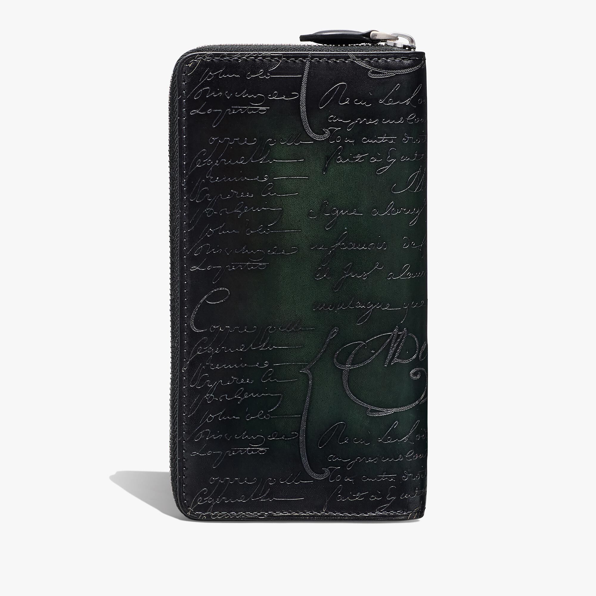 Portefeuille Zippe Itauba Neo En Cuir Scritto