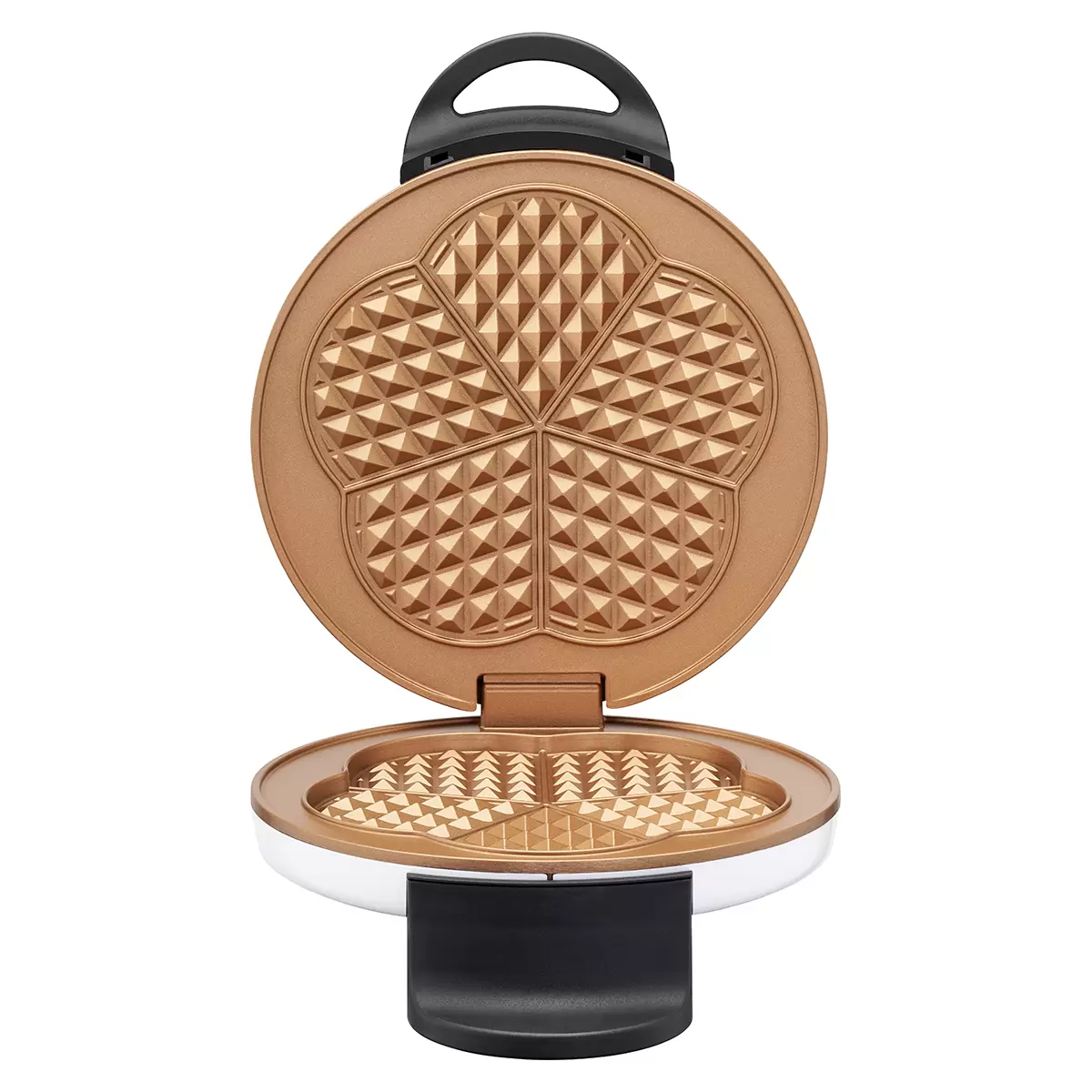 Waffeleisen Retro Waffles weiss