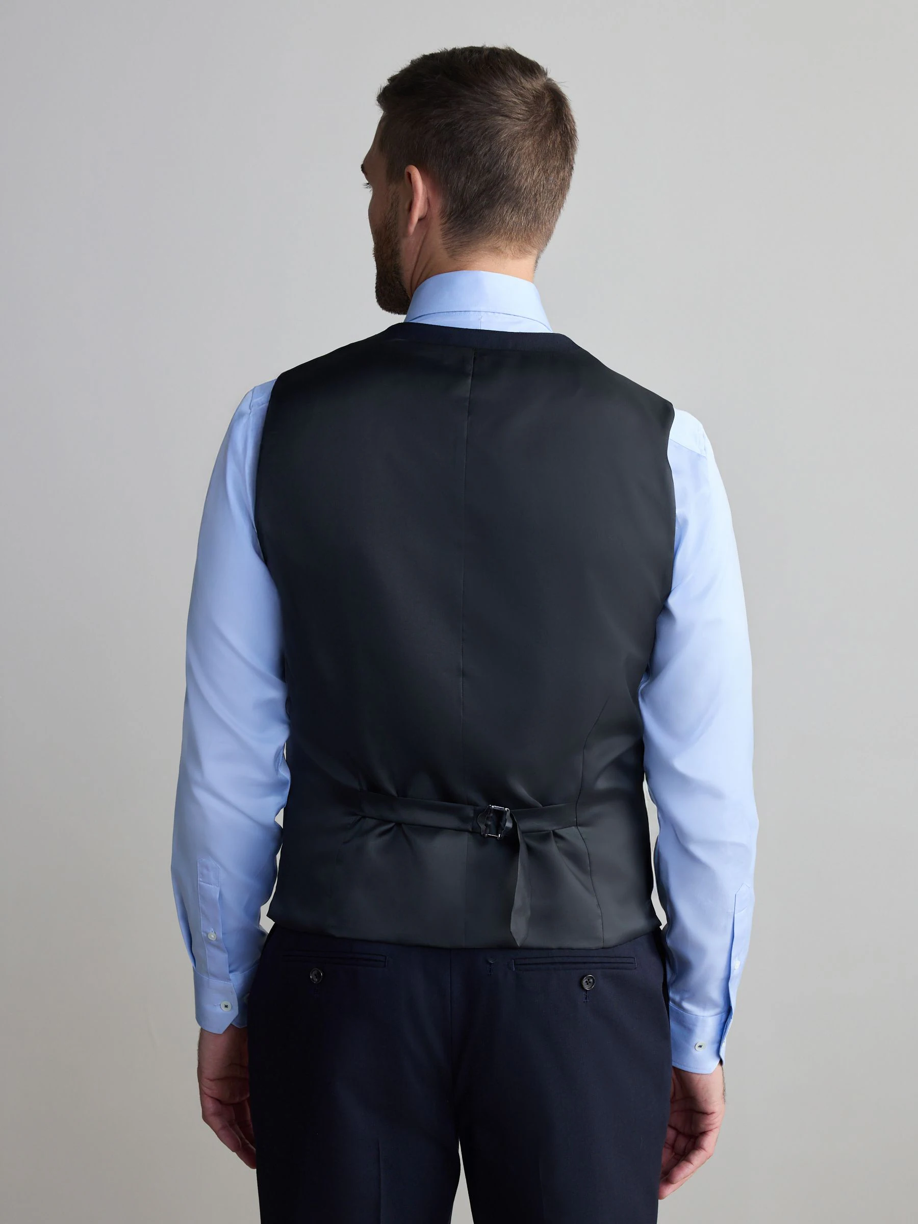Donkerblauw - Signature Nova Fides wollen gilet
