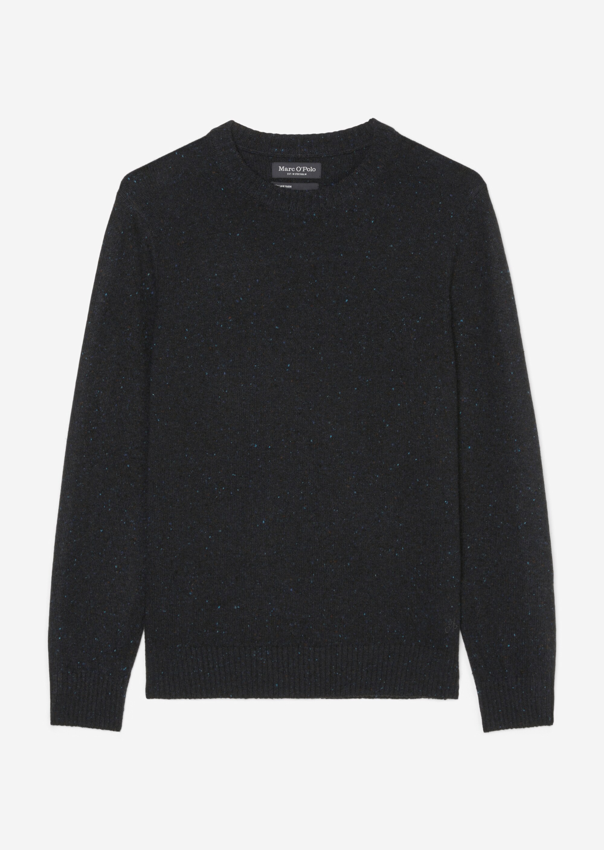 Pullover regular aus gesprenkeltem Tweedgarn