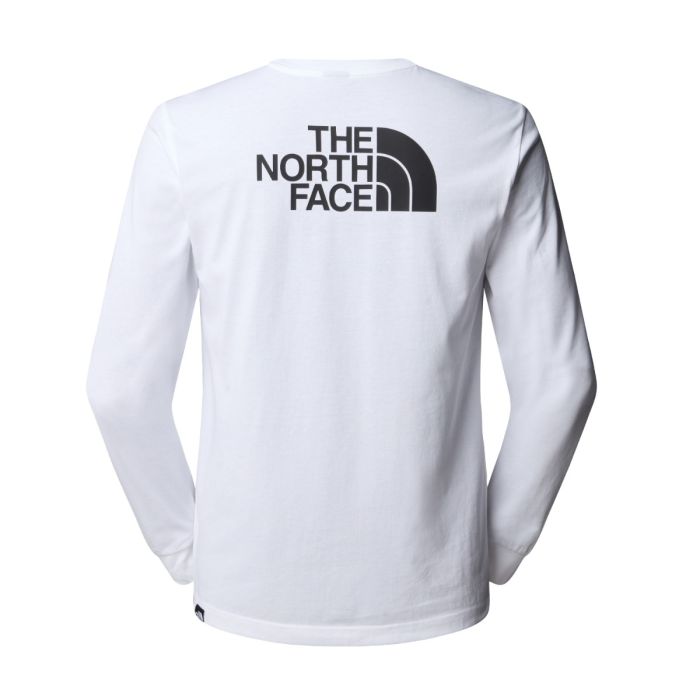 The North Face Herre Trøjer Easy LS Tee Hvid