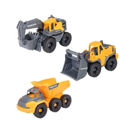 Dickie Toys Volvo Construction Set