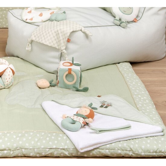 Botanica Cape de bain + gant   Vert        de               Sauthon Baby Déco