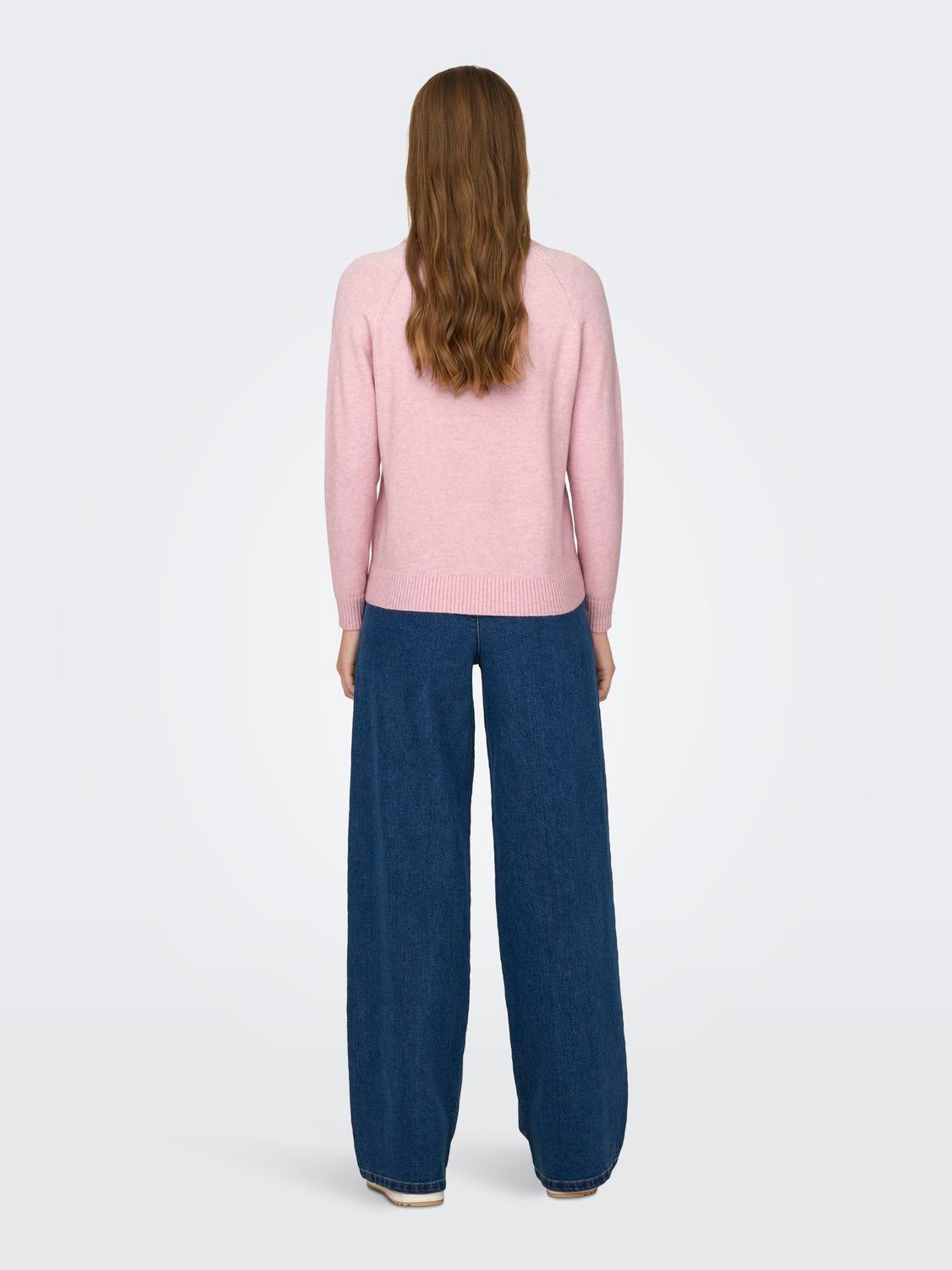 ONLLESLY Strickpullover Light Pink