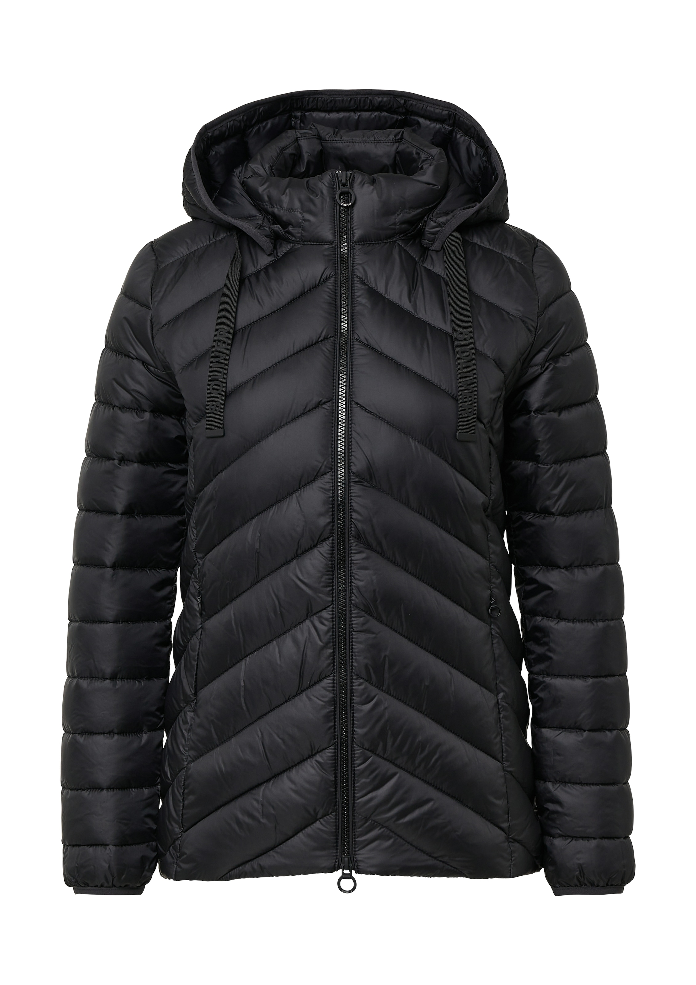 s.Oliver Outdoorjacke mit Kapuze mit abnehmbarer Kapuze