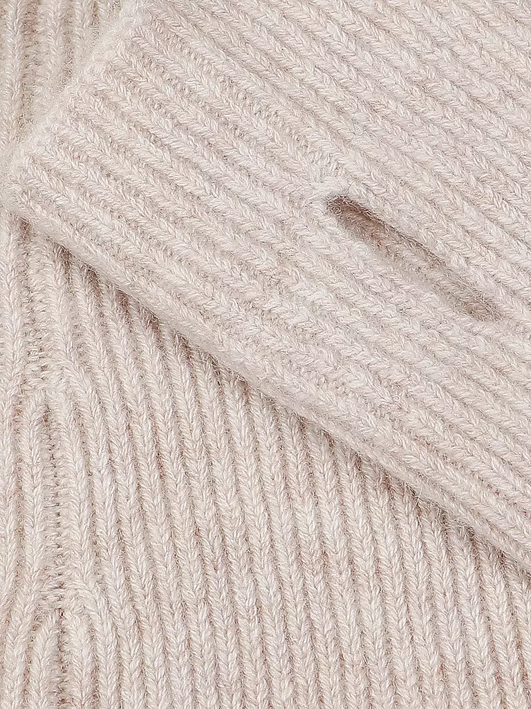 DAVIDA Kaschmirstulpen  beige