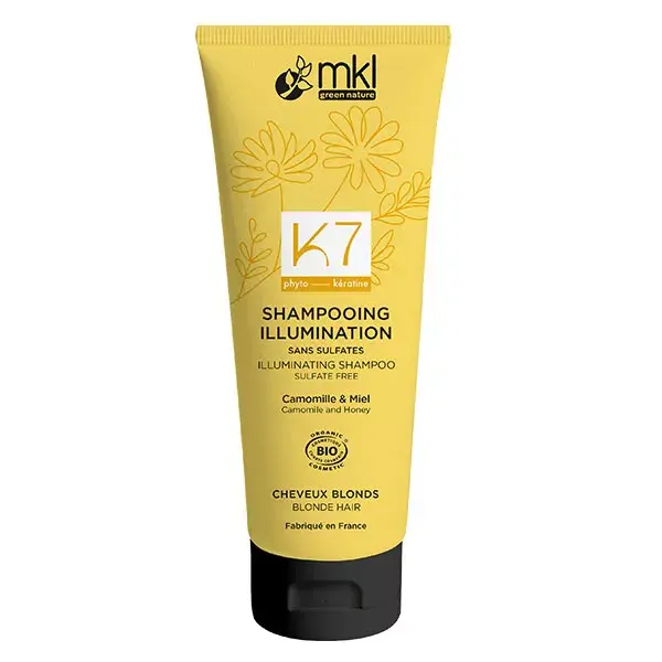 Shampoo Orgânico Iluminador MKL Green Nature 250ml - Cabelos Loiros