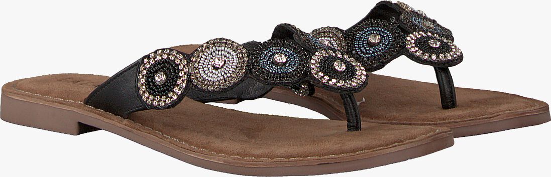 LAZAMANI zwarte lazamani teenslippers 75.451