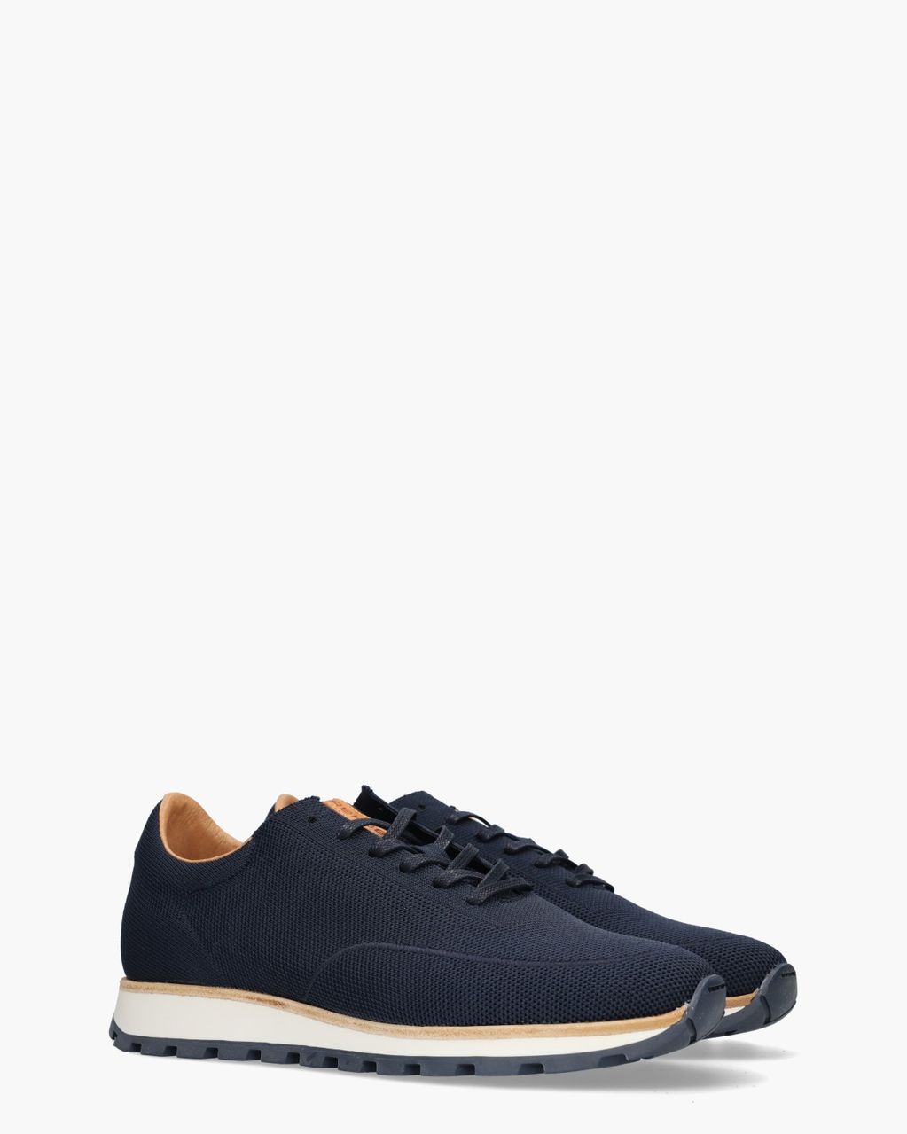 Rehab Mason Knit Donkerblauw Herensneakers
