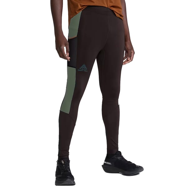 Collant running CRAFT PRO TRAIL TIGHTS M SLATE-THYME