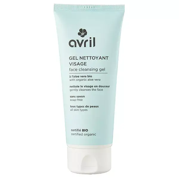 Avril Soin du Visage Gel Nettoyant Bio 100ml