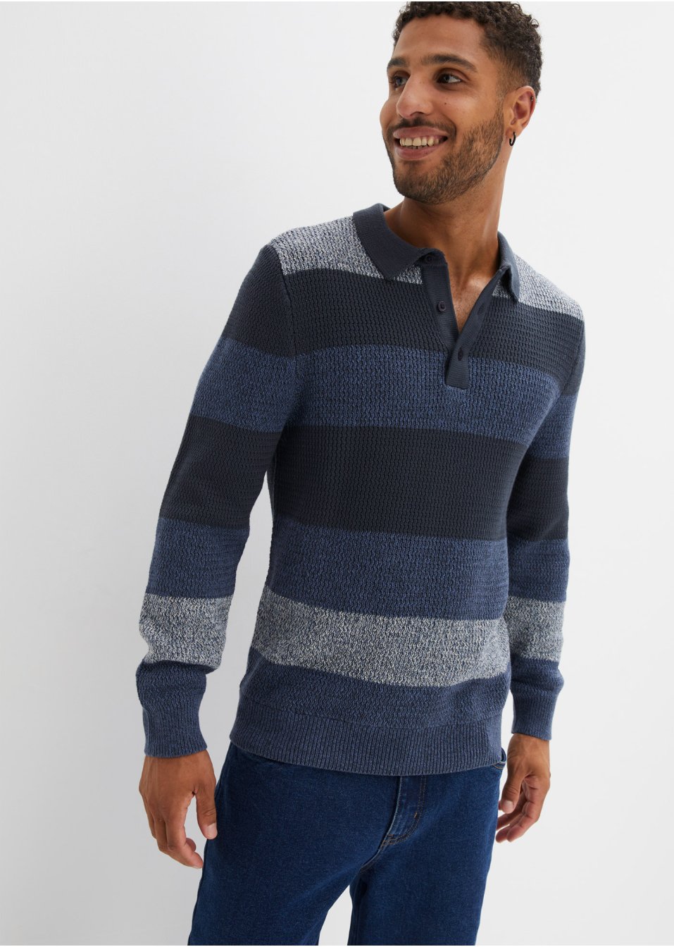 Pull à col polo