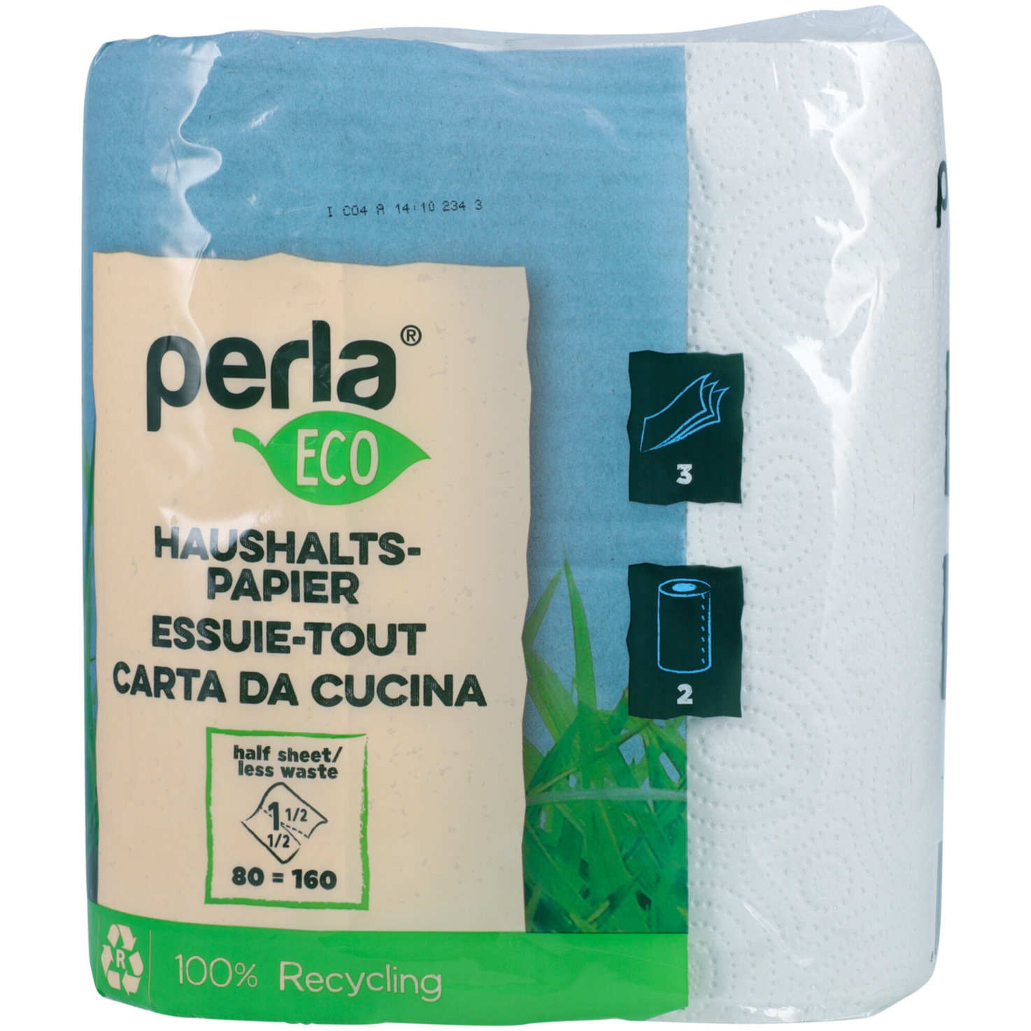 Perla Eco Haushaltspapier 3-lagig