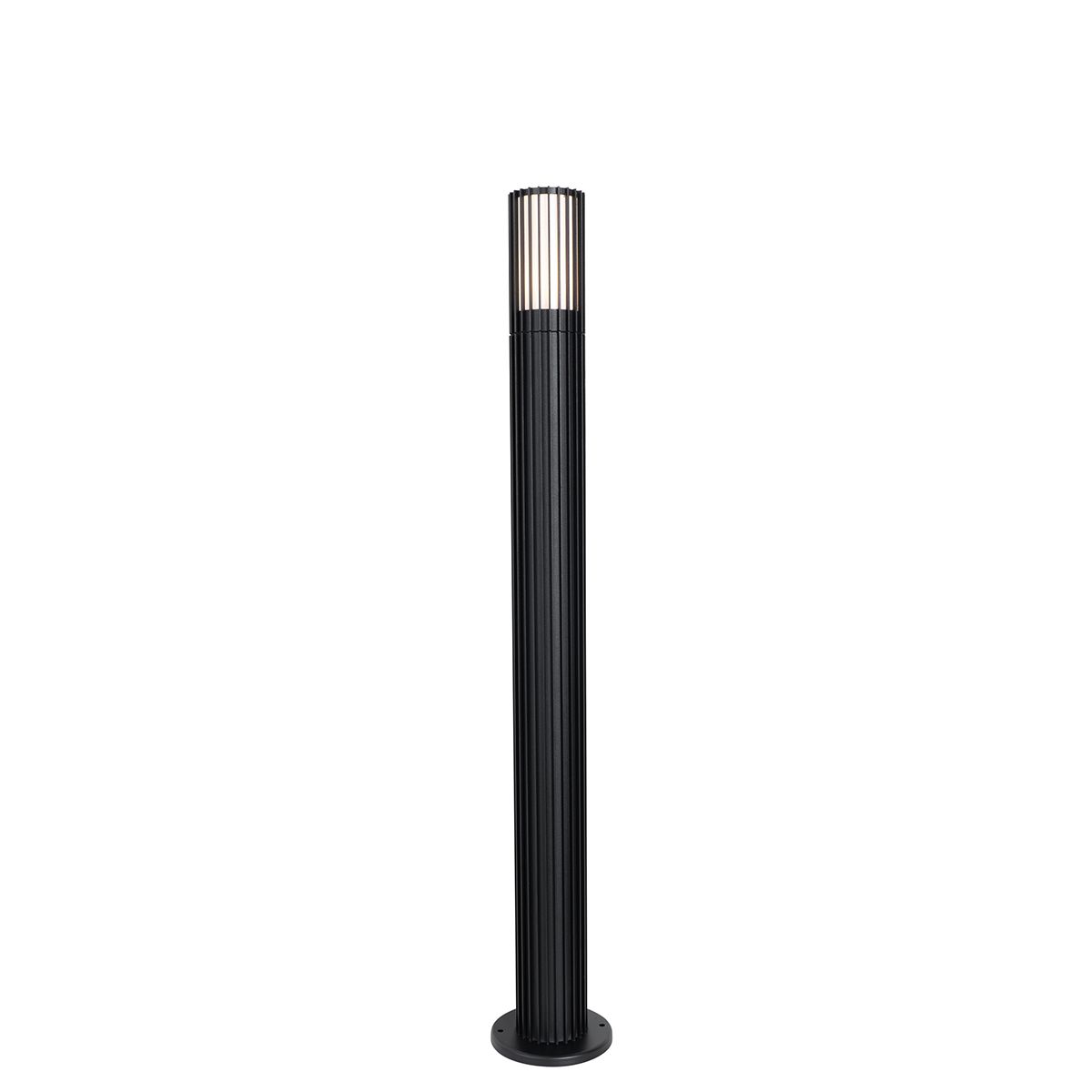 Design buiten paaltje zwart 80 cm IP44 - Boris