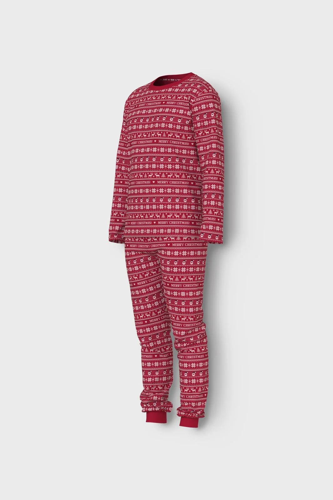 Name It Nanvismas Ls Nightset 4668446 jester red merry christmas