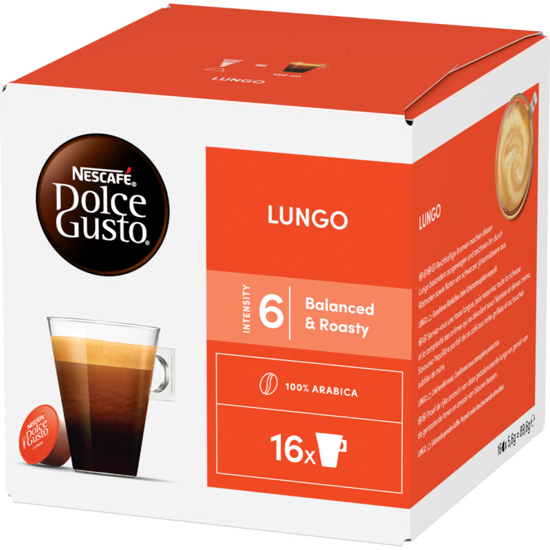 Nescafé Dolce Gusto Lungo capsules
