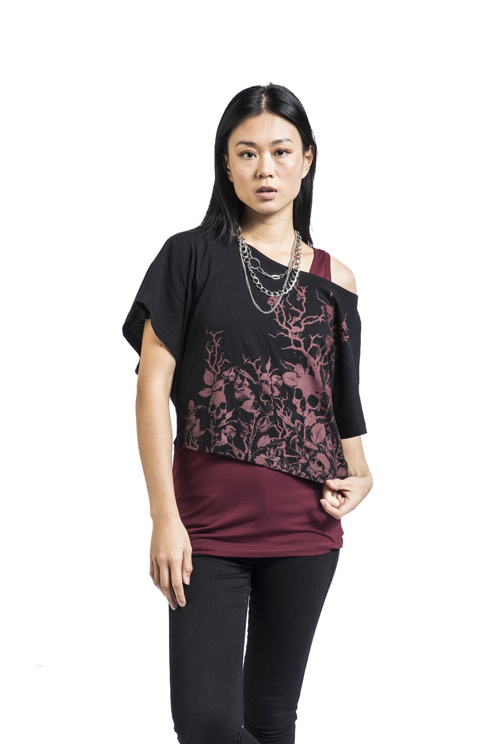 T-Shirt & Débardeur - Lot de 2 | Black Premium by EMP T-Shirt Manches courtes