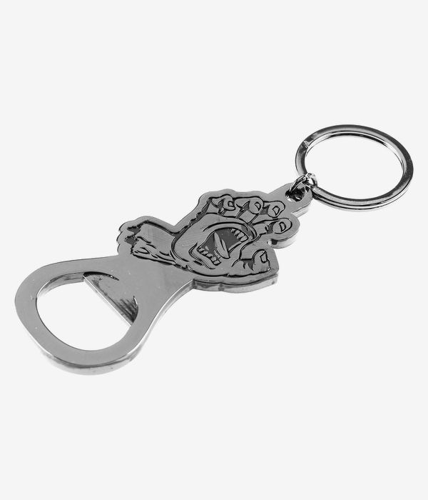 Santa Cruz Screaming Hand Schlüsselanhänger (silver)