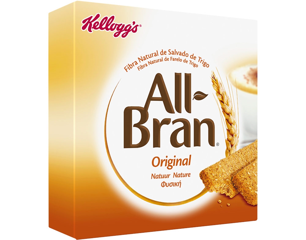 BARRAS KELLOGG'S ALL BRAN DE CEREAIS NATURAL 240G