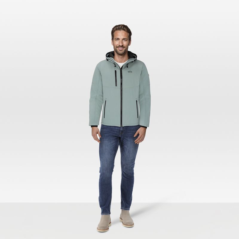 Kjelvik Naut - Softshell jas - Blauw - 2XL
